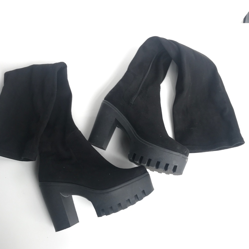 ASOS Over the Knee Suede boot